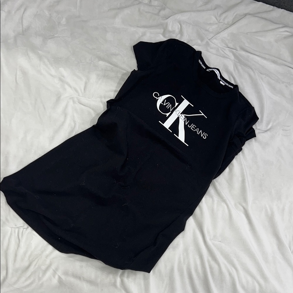 Calvin Klein Black Tee with Logo